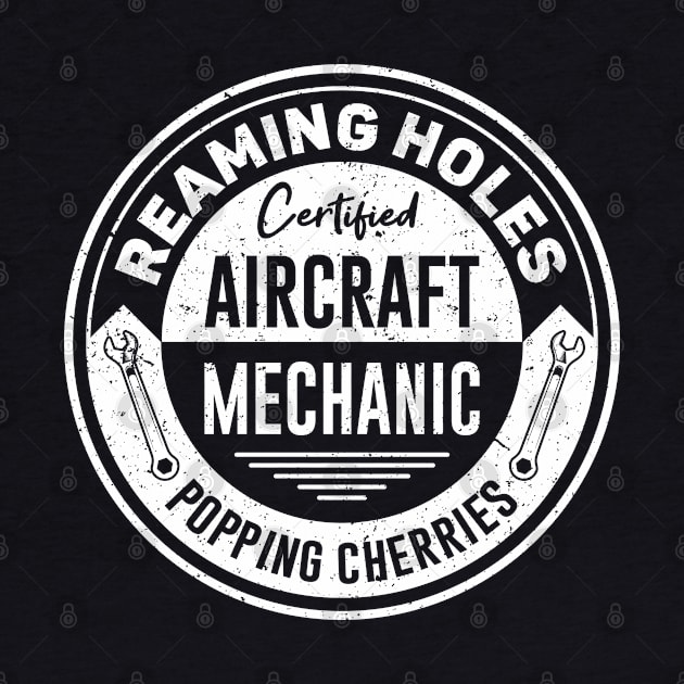 Aircraft Mechanic Aviation Airplane Mechanic by IngeniousMerch
